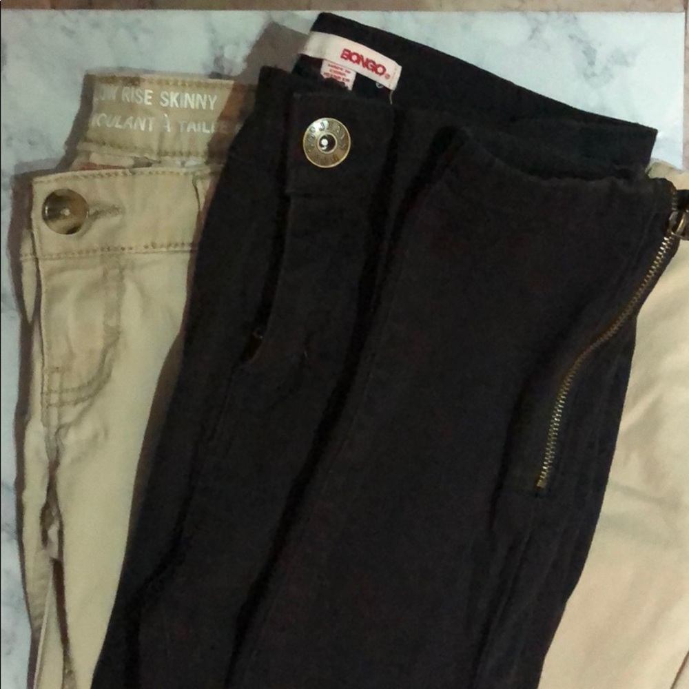 2 Pairs Skinny Jeans